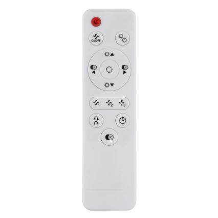 Globo - LED griestu ventilators ar regulējamu apgaismojumu LED/36W/230V 2700-6000K melns + tālvadība