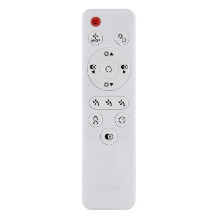 Globo - LED griestu ventilators ar regulējamu apgaismojumu LED/36W/230V 2700-6000K melns + tālvadība