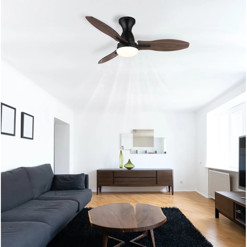 Globo - LED regulējams griestu ventilators LED/22W/230V 3000/4500/6000K ar tālvadības pulti