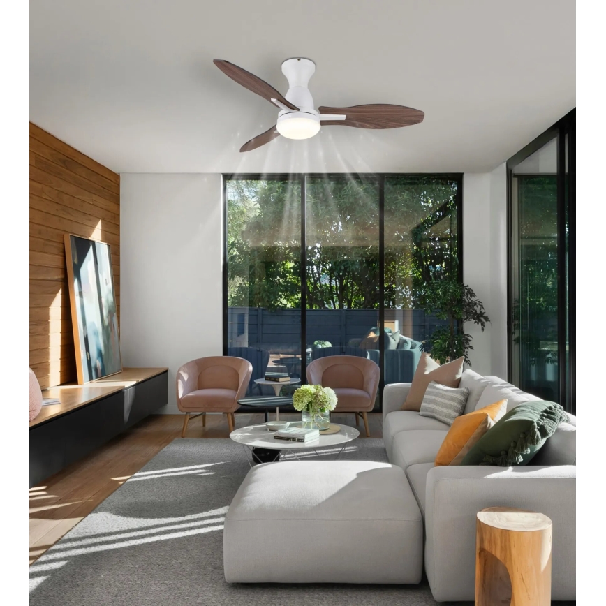 Globo - LED regulējams griestu ventilators LED/22W/230V 3000/4500/6000K ar tālvadības pulti