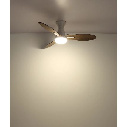 Globo - LED regulējams griestu ventilators LED/22W/230V 3000/4500/6000K ar tālvadības pulti