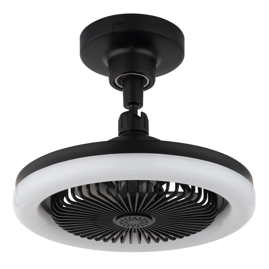 Globo - LED regulējams griestu ventilators LED/20W/230V 3000-6500K melns + tālvadība