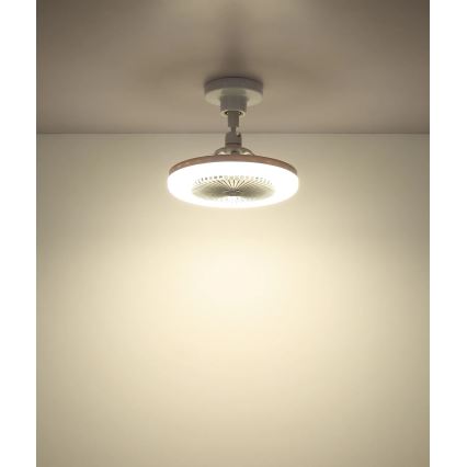 Globo - LED aptumšojams griestu ventilators LED/20W/230V 3000-6500K balts + tālvadības pults