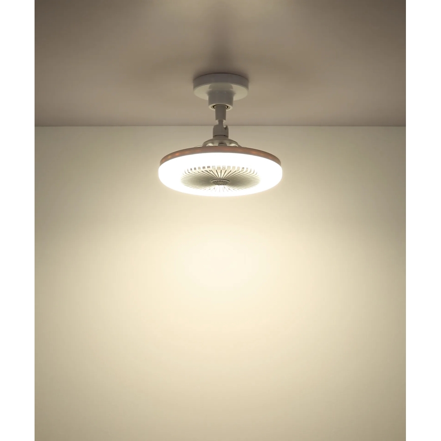 Globo - LED aptumšojams griestu ventilators LED/20W/230V 3000-6500K balts + tālvadības pults