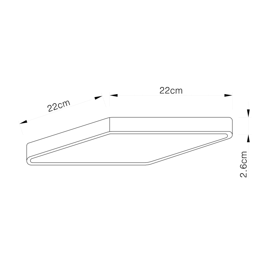 Globo - LED Aptumšojama griestu lampa LED/28W/230V