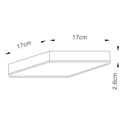 Globo - LED griestu gaismeklis LED/22W/230V