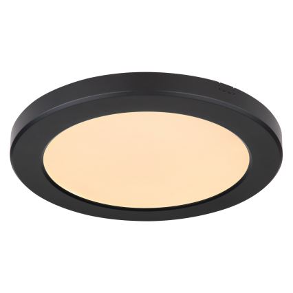 Globo - LED Griestu lampa LED/18W/230V 3000/4000/6500K melna