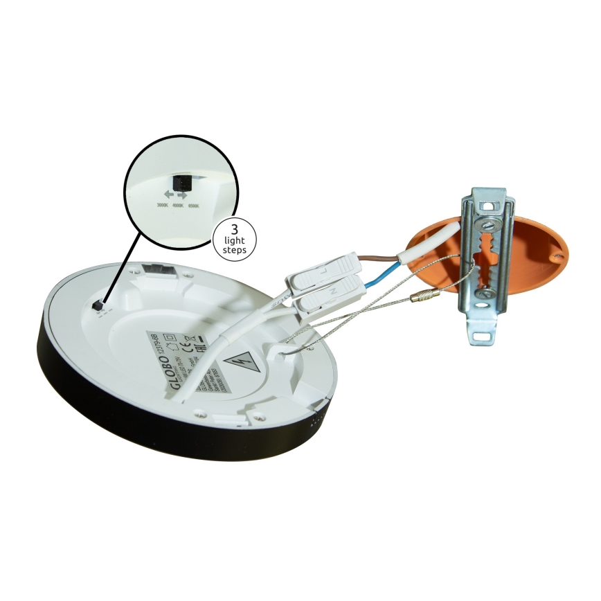 Globo - LED Griestu lampa LED/6W/230V 3000/4000/6500K balta