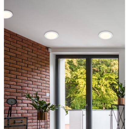 Globo - LED Iegremdējama lampa LED/18W/230V 4000K d. 22,4 cm