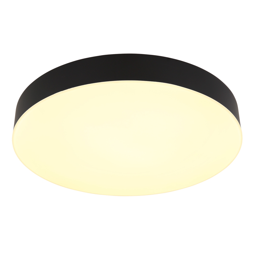Globo - LED Griestu lampa LED/24W/230V 3000K/4000K/6500K d. 30 cm melna