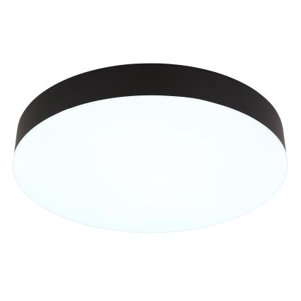 Globo - LED Griestu lampa LED/24W/230V 3000K/4000K/6500K d. 30 cm melna