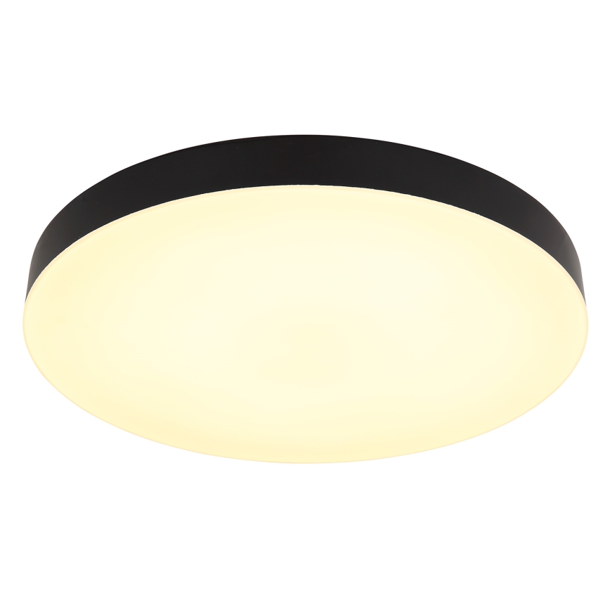 Globo - LED Griestu lampa LED/36W/230V 3000K/4000K/6500K d. 40 cm melna