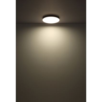 Globo - LED Griestu lampa LED/50W/230V 3000K/4000K/6500K d. 50 cm melna