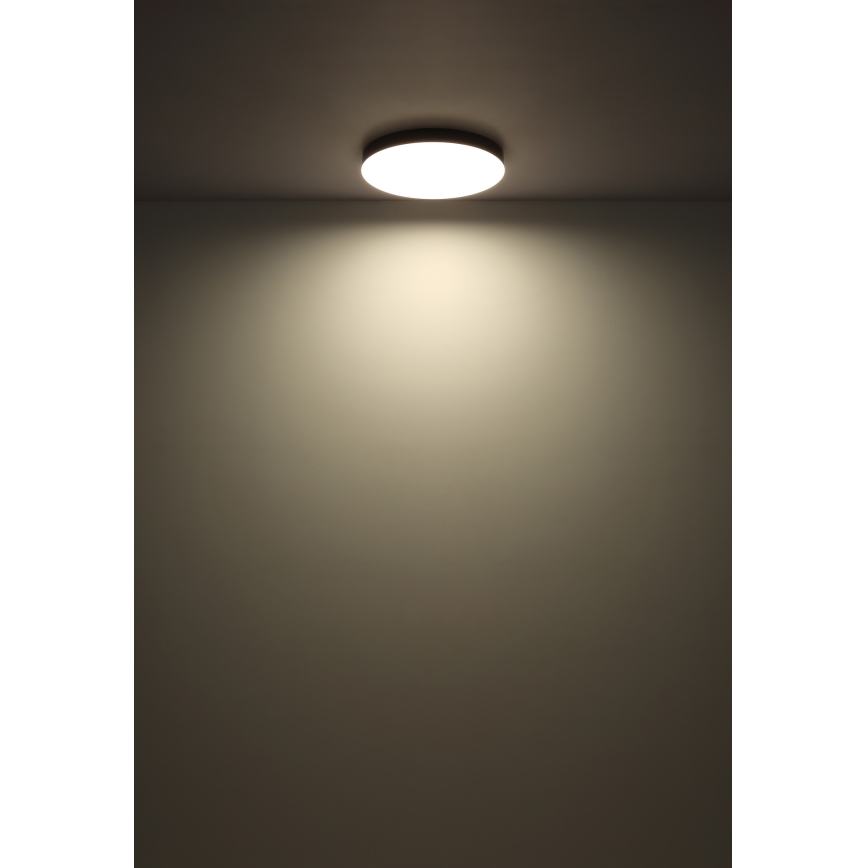 Globo - LED Griestu lampa LED/50W/230V 3000K/4000K/6500K d. 50 cm melna