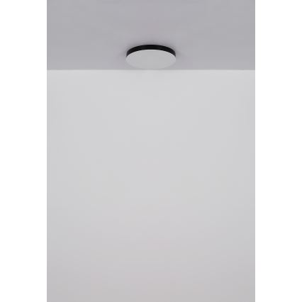 Globo - LED Griestu lampa LED/50W/230V 3000K/4000K/6500K d. 50 cm melna