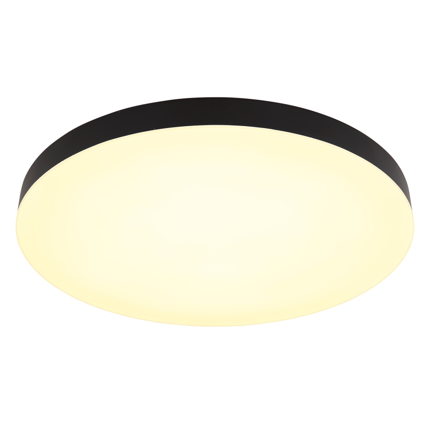 Globo - LED Griestu lampa LED/50W/230V 3000K/4000K/6500K d. 50 cm melna