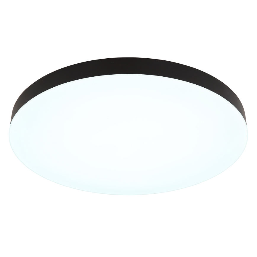 Globo - LED Griestu lampa LED/50W/230V 3000K/4000K/6500K d. 50 cm melna