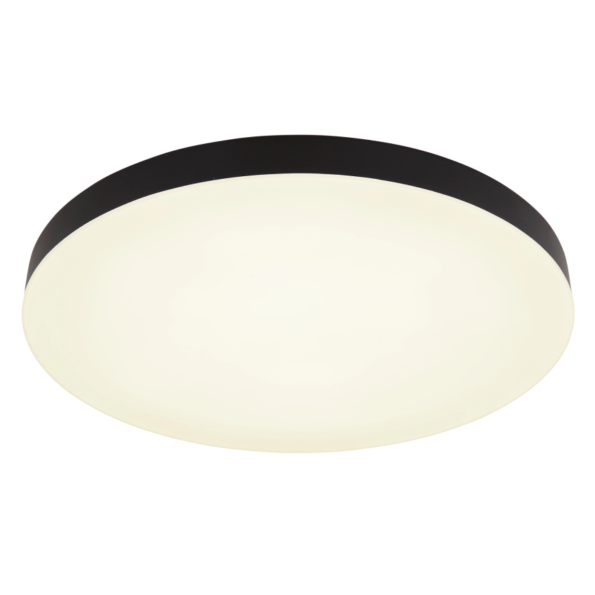 Globo - LED Griestu lampa LED/50W/230V 3000K/4000K/6500K d. 50 cm melna