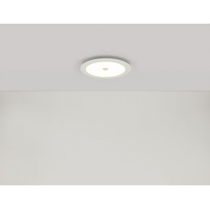 Globo - LED iebūvējamais griestu gaismeklis vannas istabai ar sensoru LED/18W/230V IP44