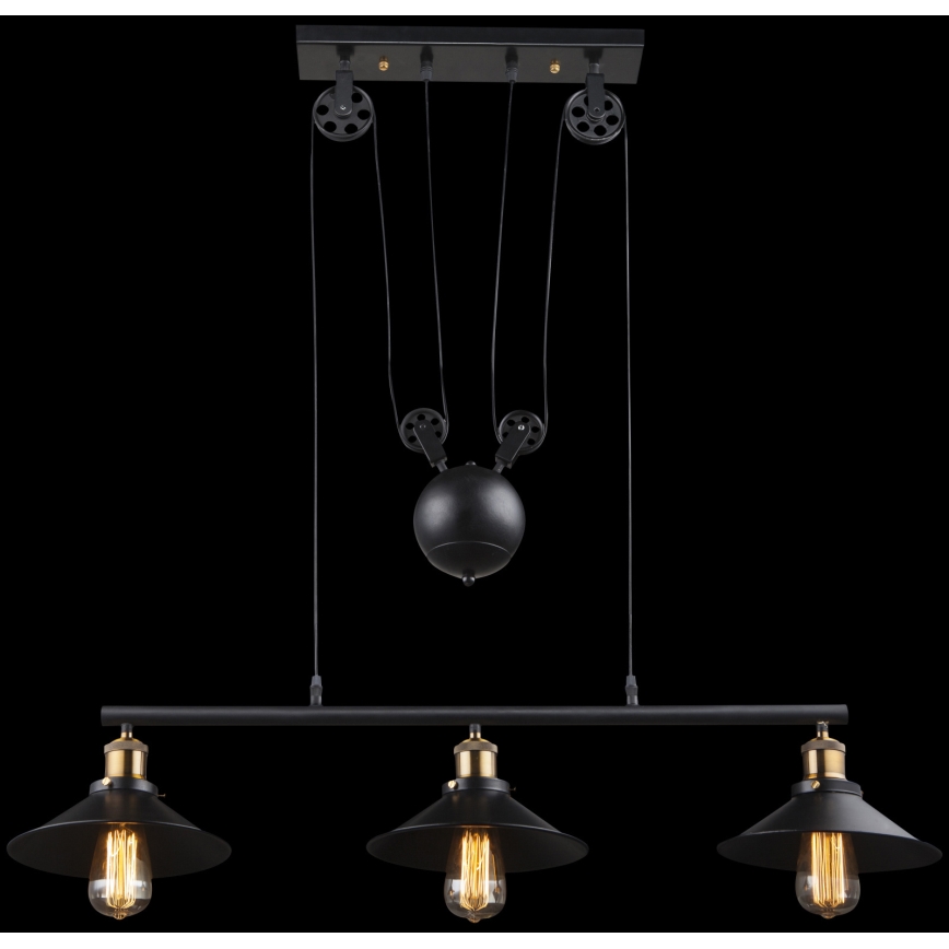 Globo - Lustra ar auklu 3xE27/60W/230V