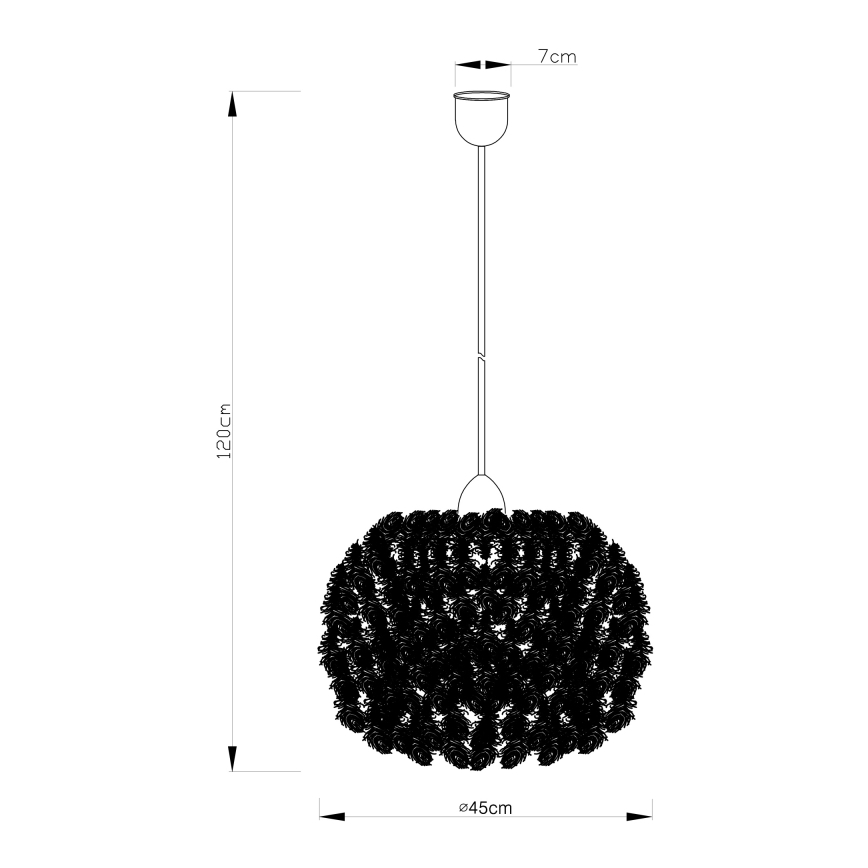 Globo - Lustra uz auklas 1xE27/40W/230V