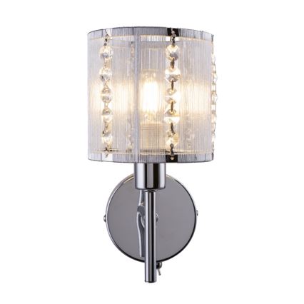 Globo - Sienas lampa 1xE14/40W/230V matēts hroms
