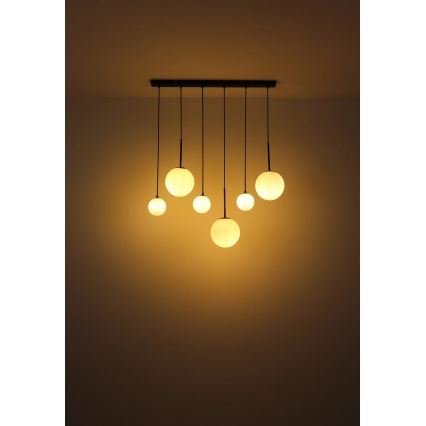 Globo - Lustra ar auklu 3xE27/9W/230V + 3xG9/5W