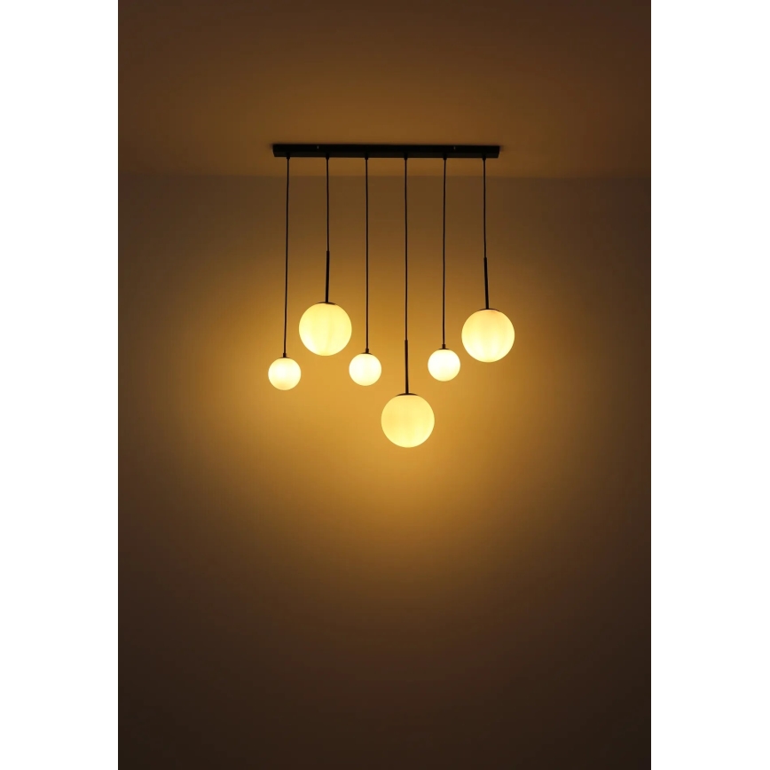Globo - Lustra ar auklu 3xE27/9W/230V + 3xG9/5W