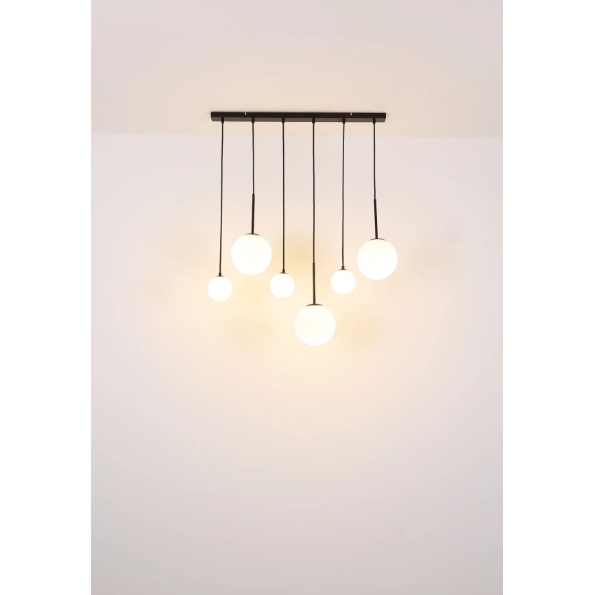Globo - Lustra ar auklu 3xE27/9W/230V + 3xG9/5W