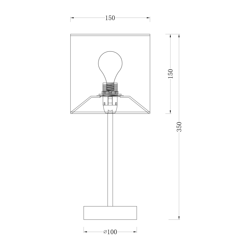 Globo - Galda lampa 1xE14/40W/230V