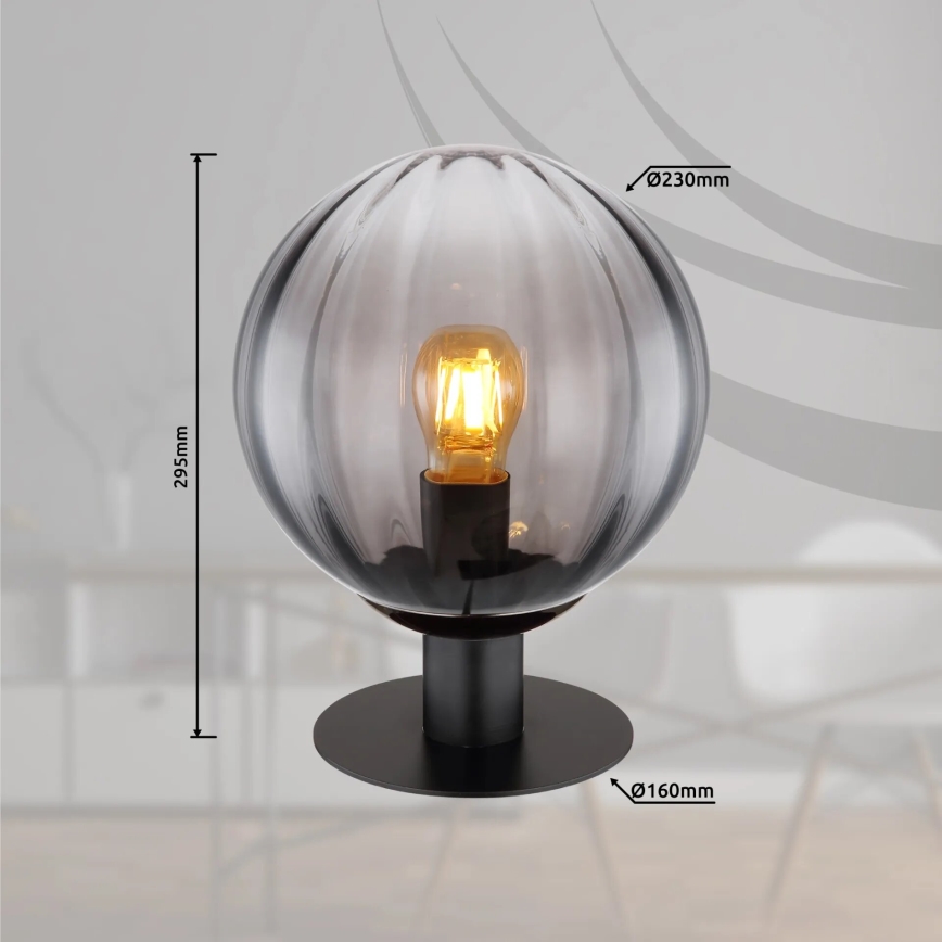 Globo - Galda lampa 1xE27/12W/230V