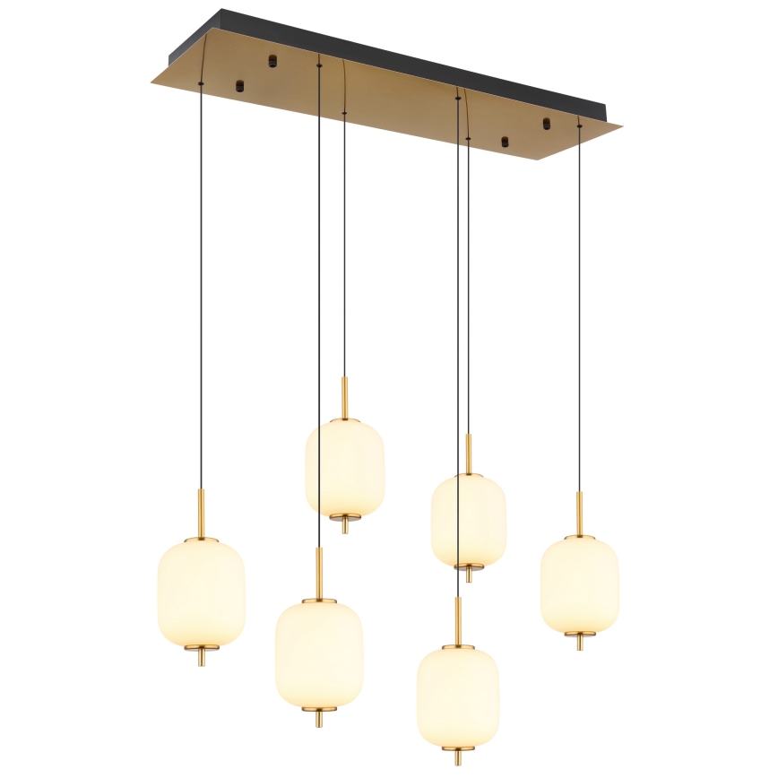 Globo - LED Lustra ar auklu 6xLED/6,7W/230V