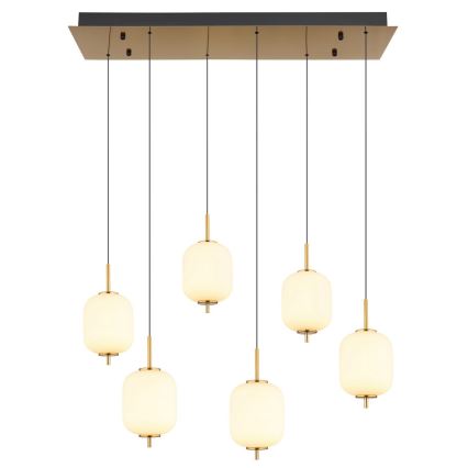 Globo - LED Lustra ar auklu 6xLED/6,7W/230V