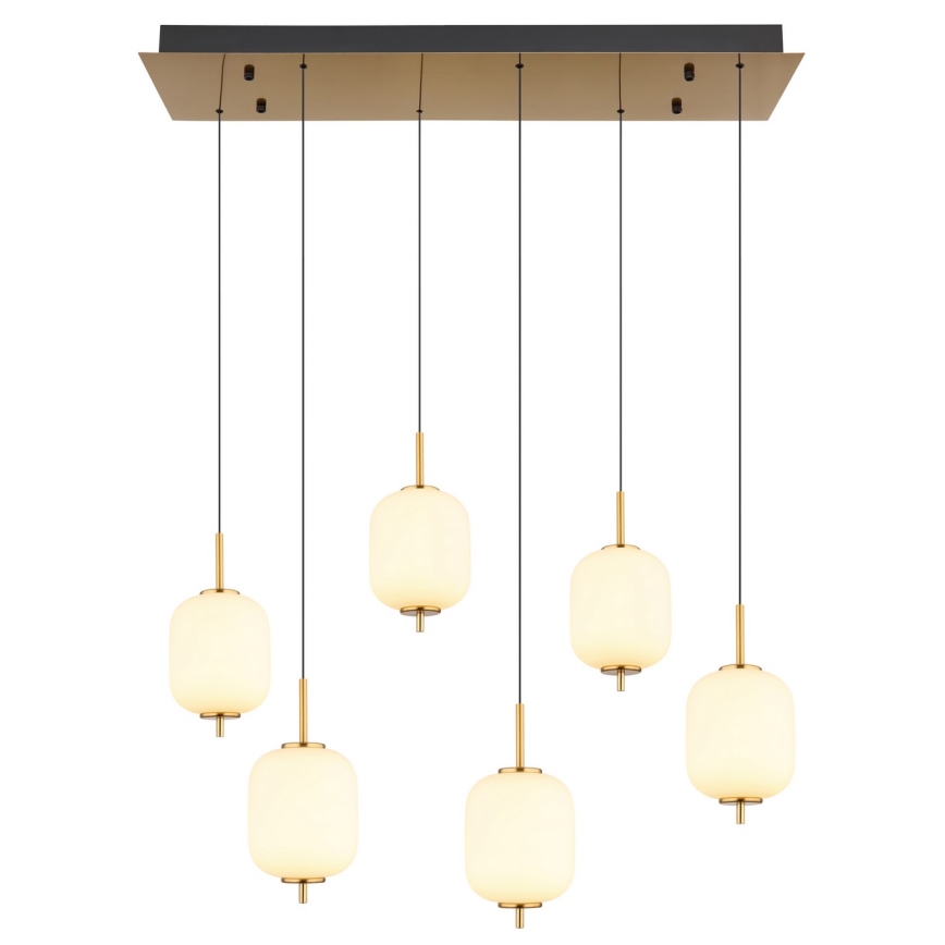 Globo - LED Lustra ar auklu 6xLED/6,7W/230V