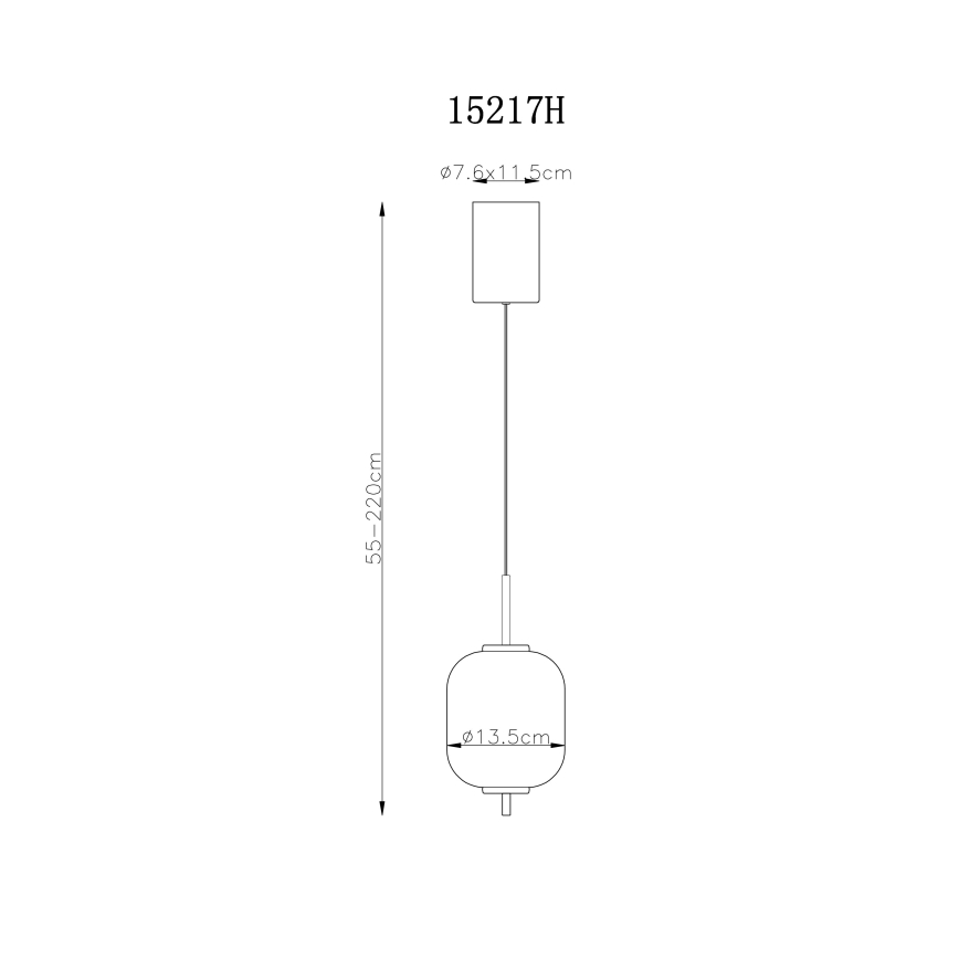 Globo - LED Lustra ar auklu LED/7W/230V