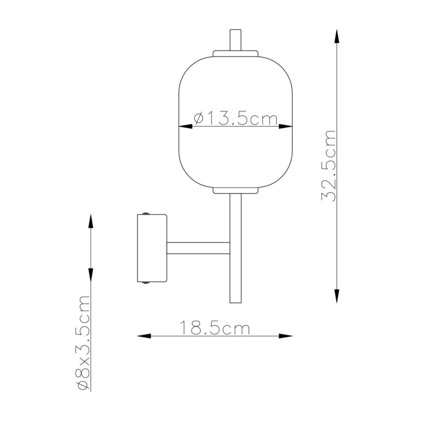 Globo - LED Sienas lampa LED/7W/230V