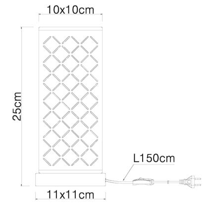 Globo - Galda lampa 1xE14/40W/230V