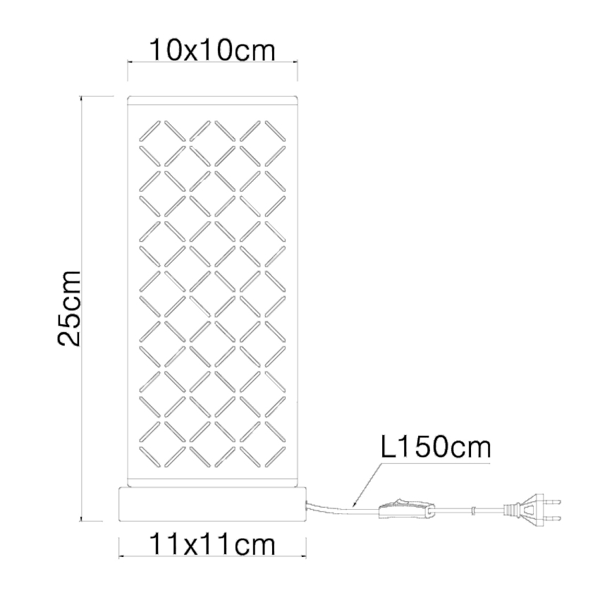 Globo - Galda lampa 1xE14/40W/230V
