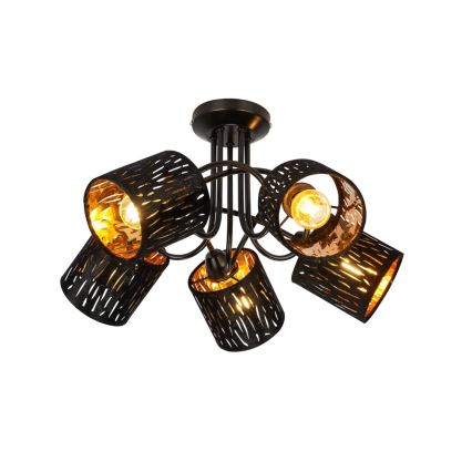 GLOBO 15264-5D - Pieliekama lustra TUXON 5xE14/25W/230V