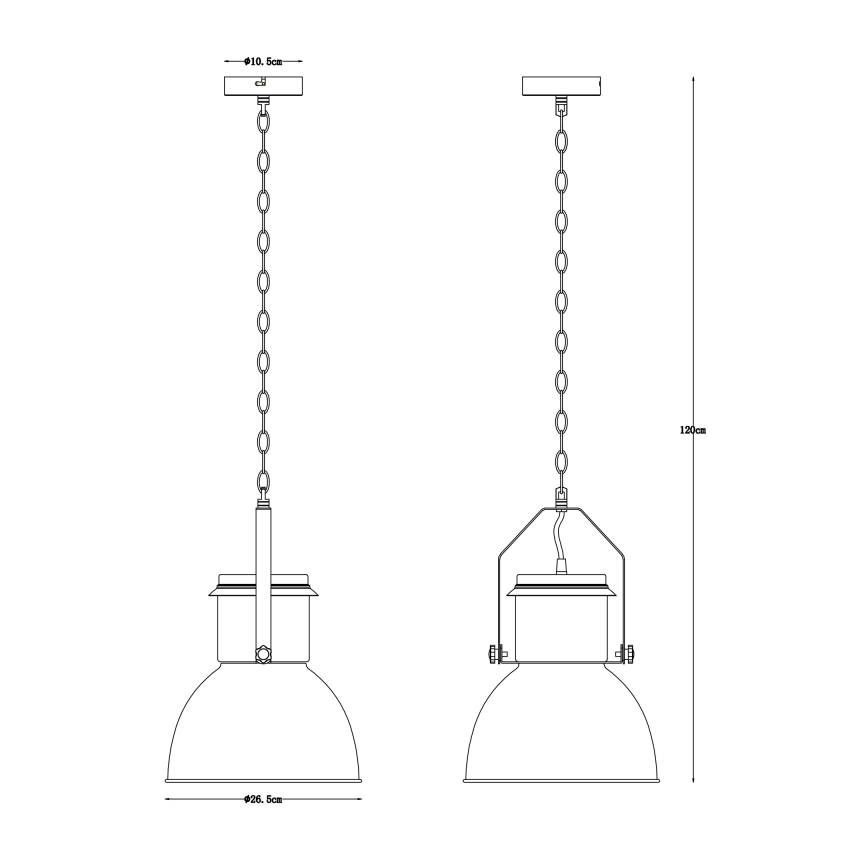 Globo - Lustra uz auklas 1xE27/40W/230V