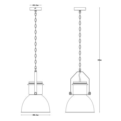 Globo - Lustra uz auklas 1xE27/40W/230V