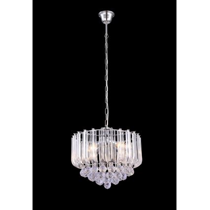 Globo - Lustra ar ķēdi 4xE14/40W/230V