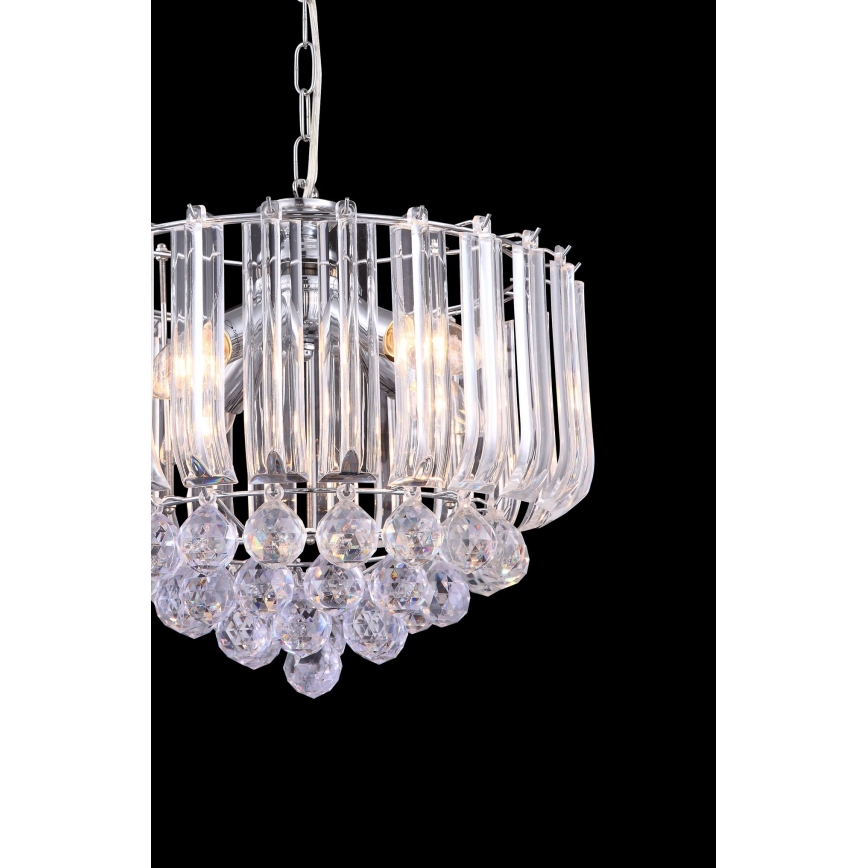 Globo - Lustra ar ķēdi 4xE14/40W/230V