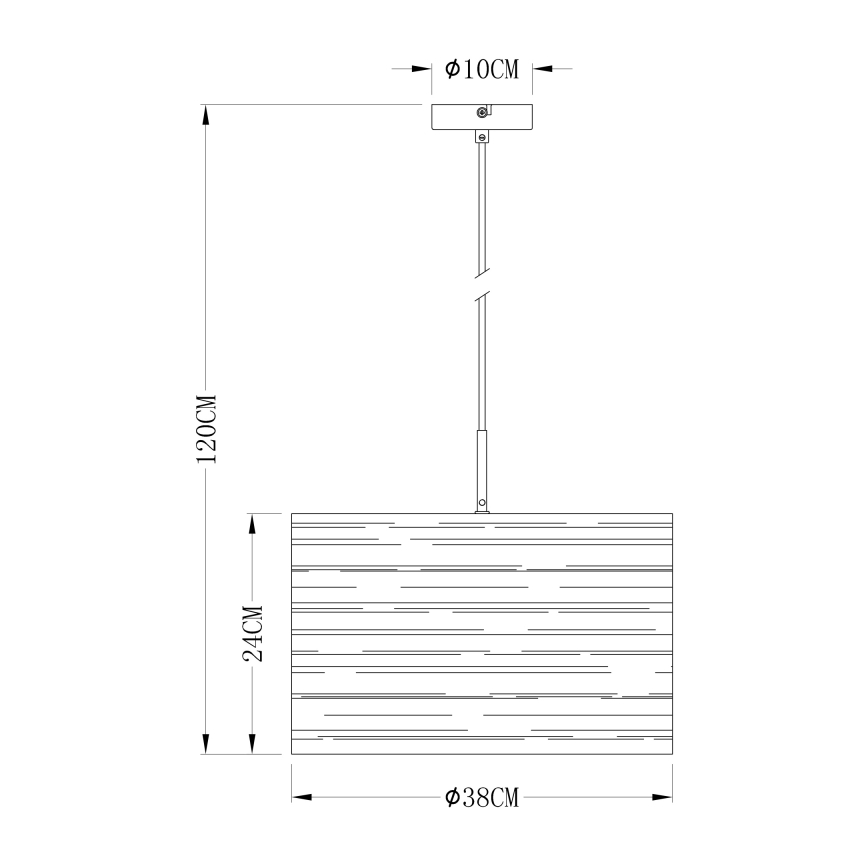 Globo - Lustra ar auklu 1xE27/40W/230V