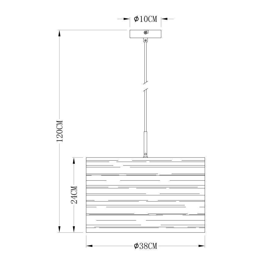 Globo - Lustra ar auklu 1xE27/40W/230V