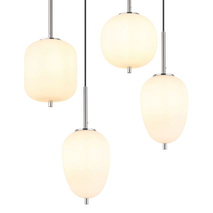 Globo - Lustra ar auklu 6xE14/40W/230V spīdīgi hromēts