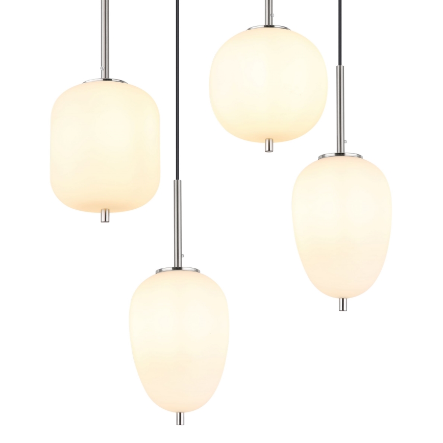 Globo - Lustra ar auklu 6xE14/40W/230V spīdīgi hromēts