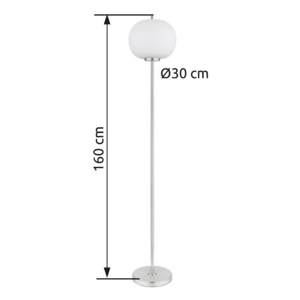 Globo - Grīdas stāvlampa 1xE27/60W/230V