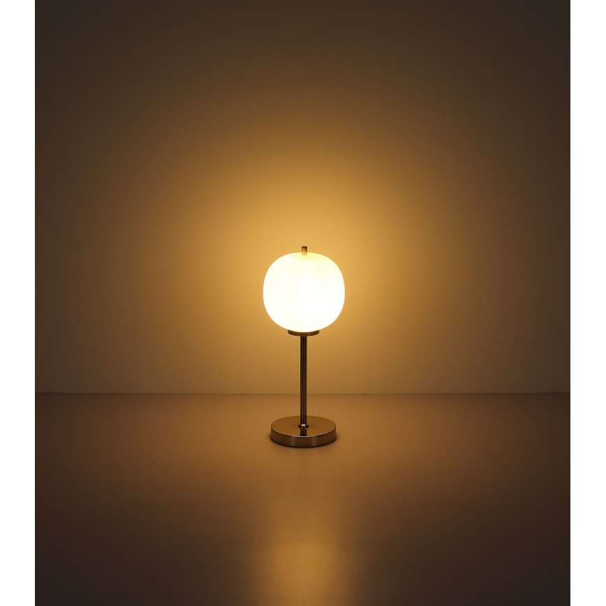 Globo - Galda lampa 1xE14/40W/230V matēts hroms