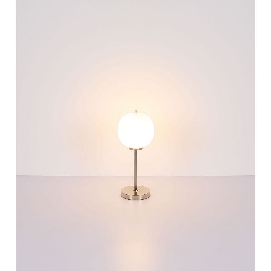 Globo - Galda lampa 1xE14/40W/230V matēts hroms